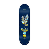 Real Team Synthetic Peace Skateboard Deck Navy 8.5x14.25WB
