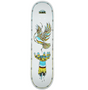 Real Team Synthetic Peace Skateboard Deck White 8.25x14.38WB
