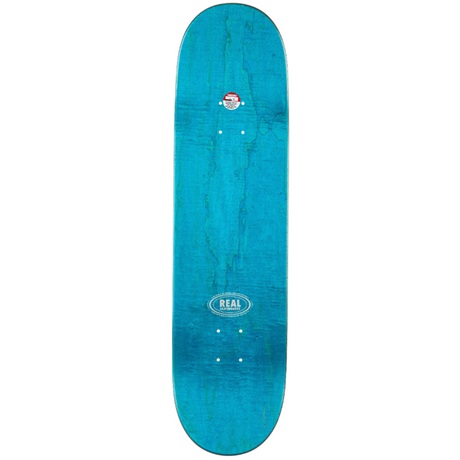 Real Team Synthetic Peace Skateboard Deck White 8.25x14.38WB