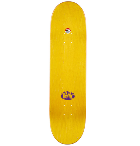 Real Nicole Pig Run Skateboard Deck Flames 8.38x14.5WB