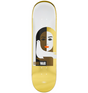 Real Ishod Peace DBX Skateboard Deck Gold White 8.5x14.25WB