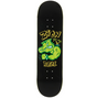 Real Zion Bad Gator Skateboard Deck Black Green 8.5x14.25WB