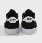 Lakai Cambridge Suede Skate Shoes Black White