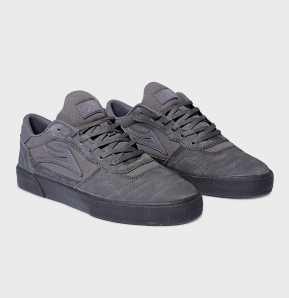 Lakai Cambridge Suede Skate Shoes Charcoal