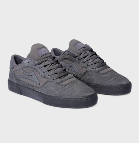 Lakai Cambridge Suede Skate Shoes Charcoal