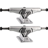 Silver M-Hollow Skate Trucks Set Silver 8.25