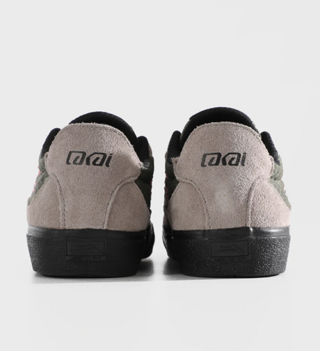 Lakai Essex Skate Shoes Black Olive Brown