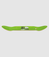 Heroin Auntie Razor Egg Skateboard Deck Green Stain 9.75x14.25WB