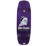 Heroin Mini Pickle Skateboard Deck Blue Green 9.5x30