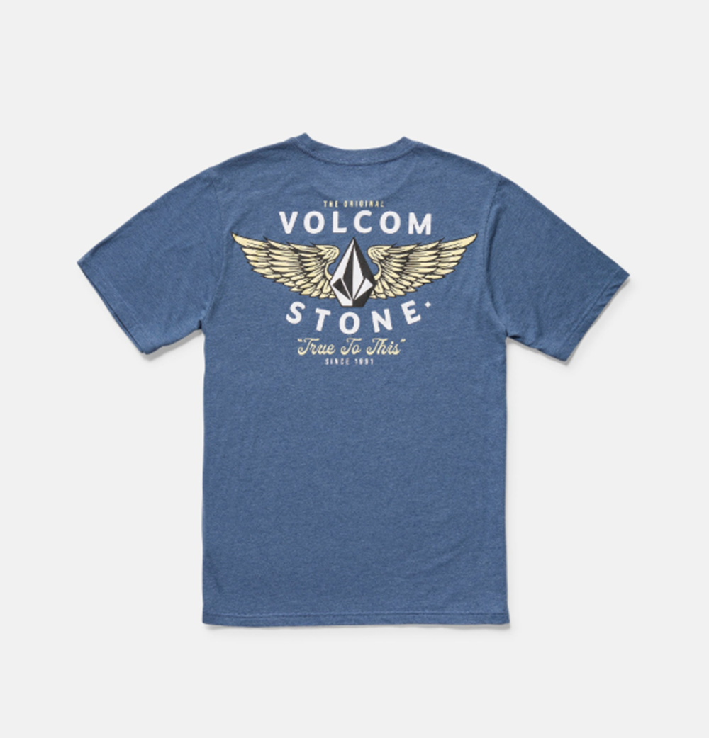 Volcom Hi Flyer SS Tshirt Blueberry