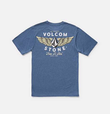 Volcom Hi Flyer SS Tshirt Blueberry