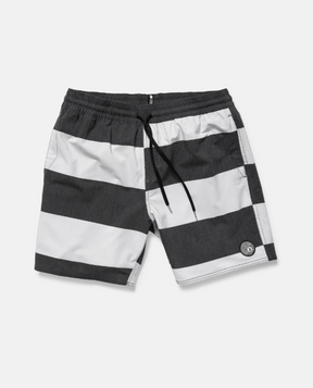 Volcom Psyche Cotton 17 Trunks Black White