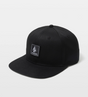 Volcom Quarter Evo Twill Hat Black Snapback