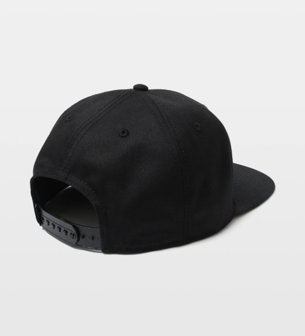 Volcom Quarter Evo Twill Hat Black Snapback