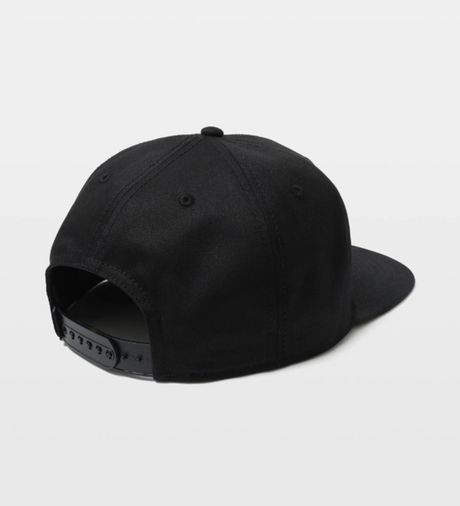 Volcom Quarter Evo Twill Hat Black Snapback