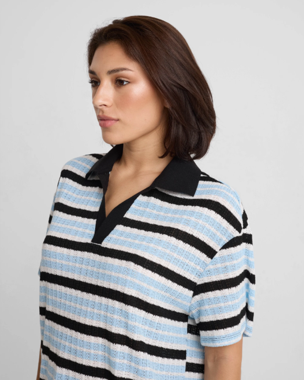 Volcom Coco Ho Rugby Top Womens Blue Wave