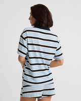 Volcom Coco Ho Rugby Top Womens Blue Wave