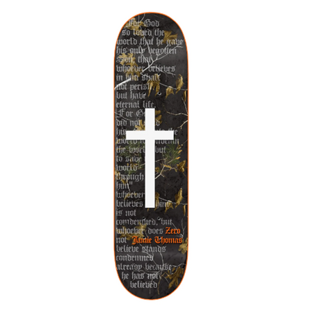 Zero Thomas Real Tree Skateboard Deck Black 8.5x14.5WB