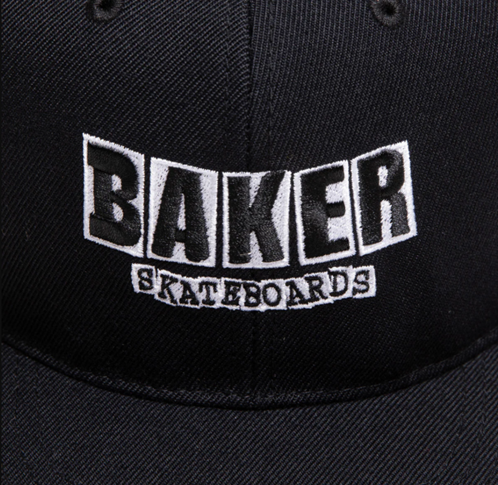Baker Brand Logo Hat Black Snapback