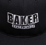 Baker Brand Logo Hat Black Snapback