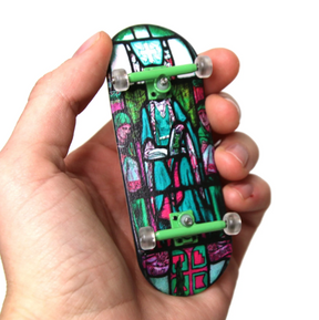 Teak Pro Gen2 Queen Margaret Fingerboard Complete Blue Green 34mm