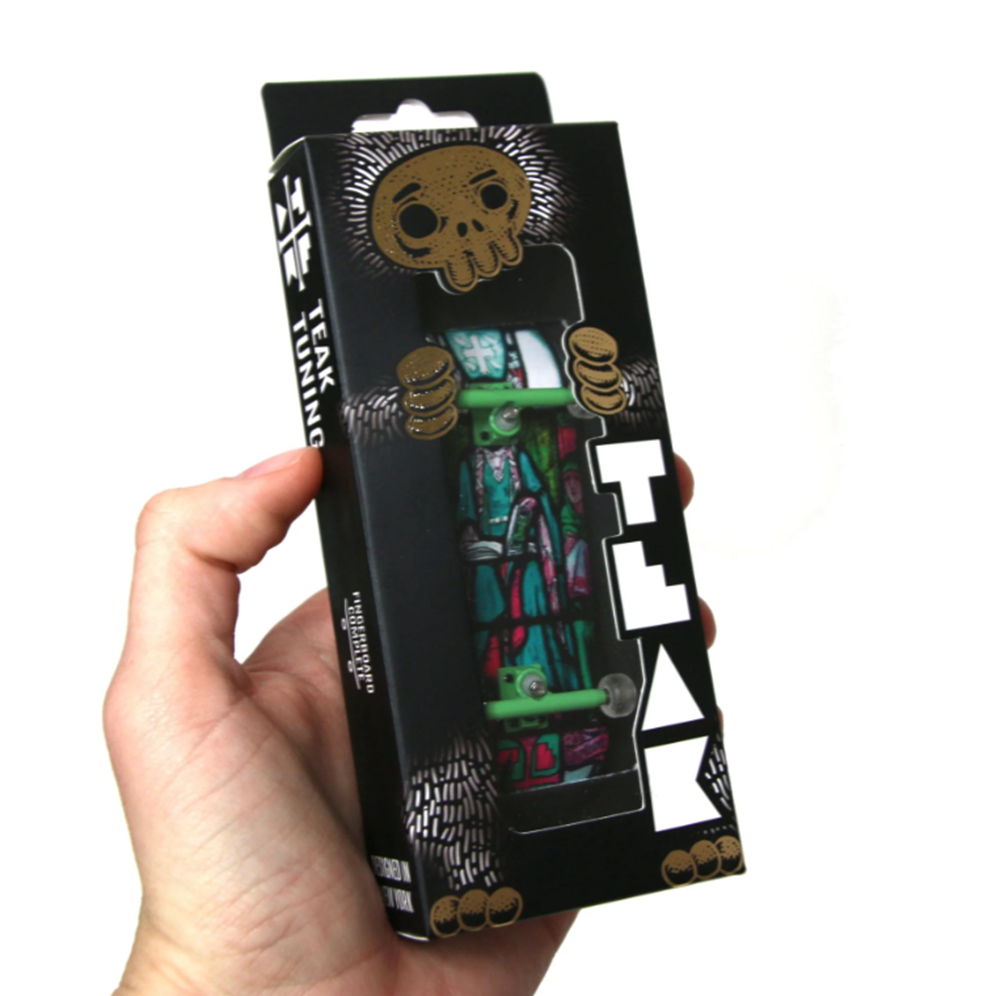 Teak Pro Gen2 Queen Margaret Fingerboard Complete Blue Green 34mm