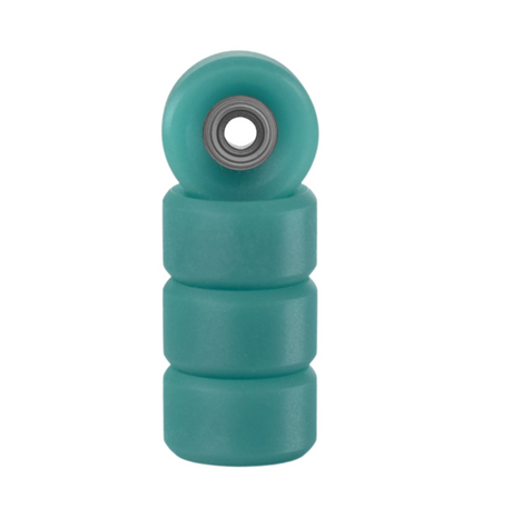Teak Apex Fingerboard Wheels Slim Bowl Teal 61D