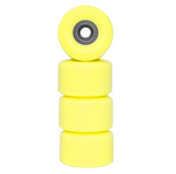 Teak Apex Fingerboard Wheels New Street Yellow 65D