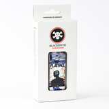 Blackriver x FlatFace Pro Computer Time Fingerboard Deck Black Blue 32mm Low