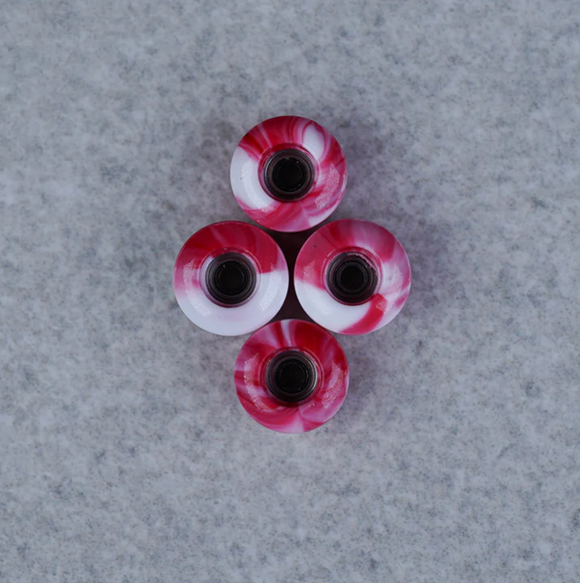 Maple Pro Fingerboard Wheels Classics Ruby Swirl 7.6mm x 5mm