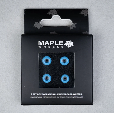 Maple Pro Fingerboard Wheels Classics Light Blue 7.6mm x 5mm