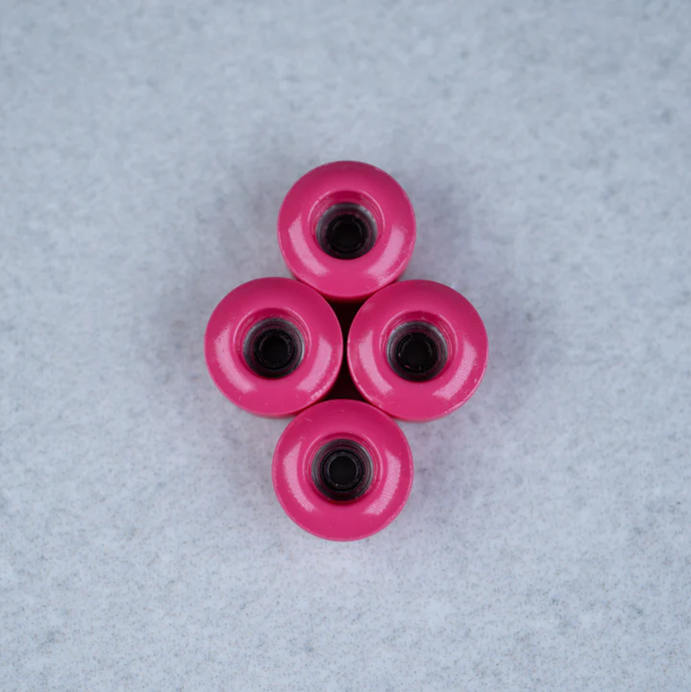 Maple Pro Fingerboard Wheels Classics Hot Pink 7.6mm x 5mm