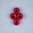 Maple Pro Fingerboard Wheels Bowls Imperial Red 9mm x 5mm