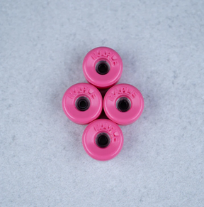 Maple Pro Fingerboard Wheels Bowls Hot Pink 9mm x 5mm