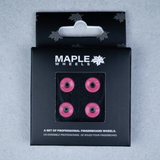 Maple Pro Fingerboard Wheels Bowls Hot Pink 9mm x 5mm