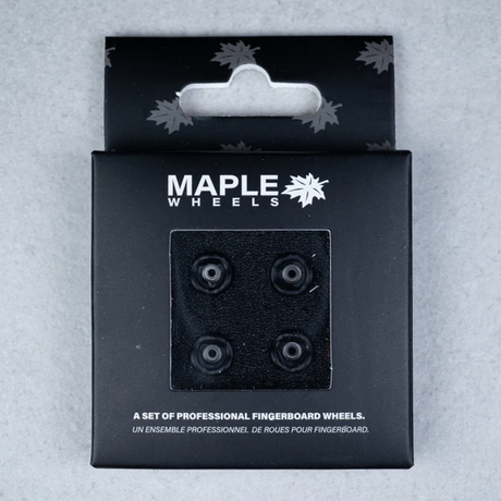 Maple Pro Fingerboard Wheels Shark Onyx 8.7mm x 6mm