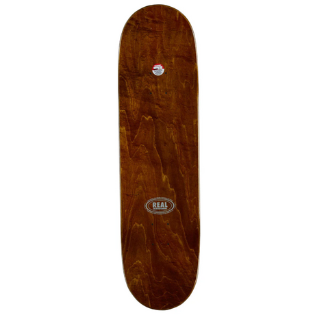 Real Ishod Shapecode TwinTail Skateboard Deck White Red 8.5x14.5WB