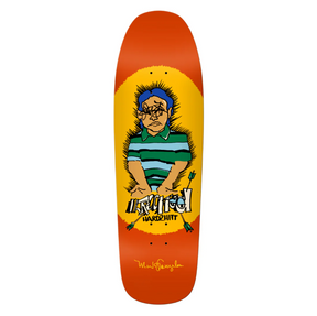 Krooked Gonz Hard2Hit Skateboard Deck Red Orange 9.81x14.37WB