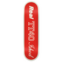 Real Ishod Shapecode TwinTail Skateboard Deck White Red 8.5x14.5WB