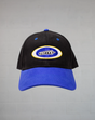 Fattys Badge Logo Hat Black Blue Snapback