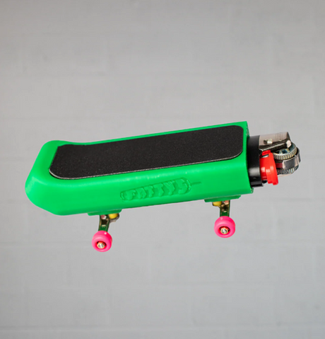 Fattys Fingerboard Lighter Cover Green 3inch