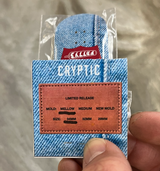 Fattys Denim Fingerboard Deck Blue 34mm Mellow Mold