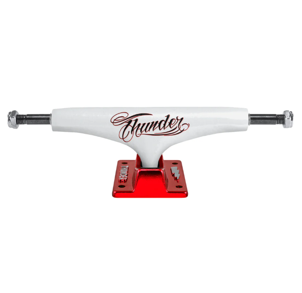 Thunder Hollow Light Flash Trucks Red White 147mm Set