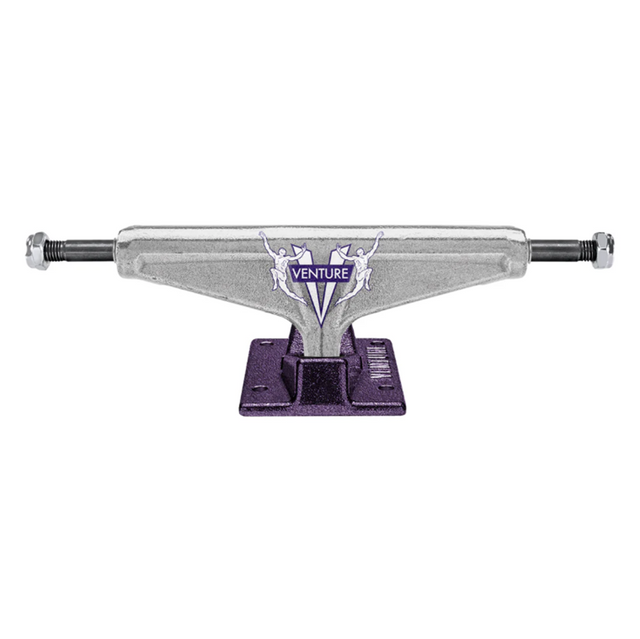 Venture AWAKE VLights Trucks Purple Polished 5.2h Set