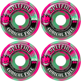 Spitfire F4 Conical Full Wheels Teal Pink Swirl 53/99d