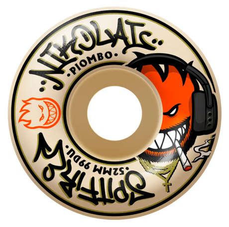 Spitfire F4 Nikolai Pro Wheels Natural 52/99d