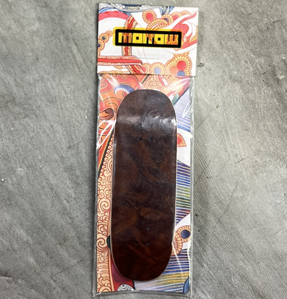 Morrow Fingerboard Deck Brown Stain 33.3x99.5