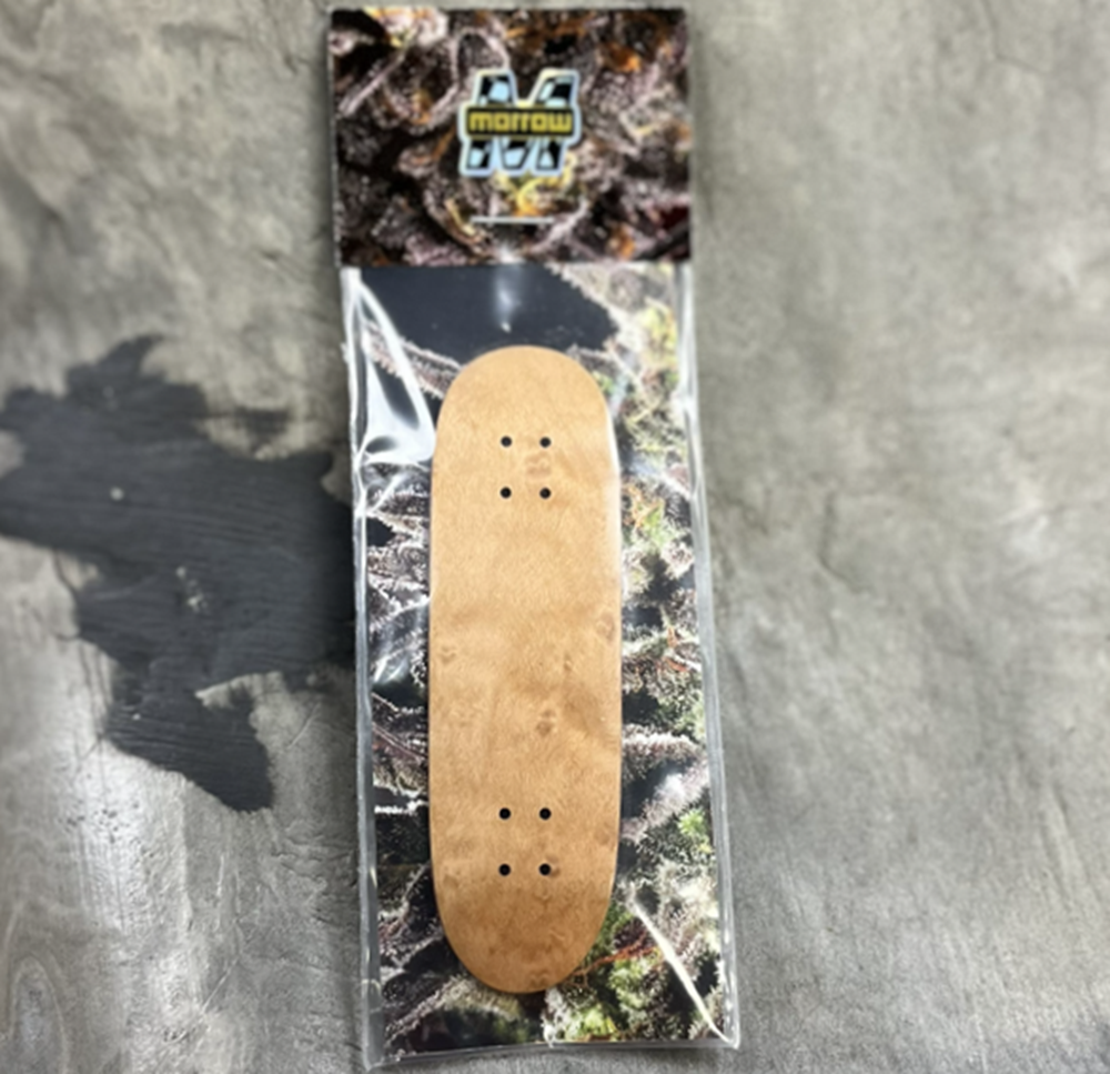 Morrow Pro Fingerboard Deck 4ply  Natural 27.5x92