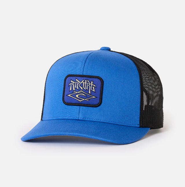 Rip Curl Custom Curve Trucker Hat Cobalt Blue Onesize