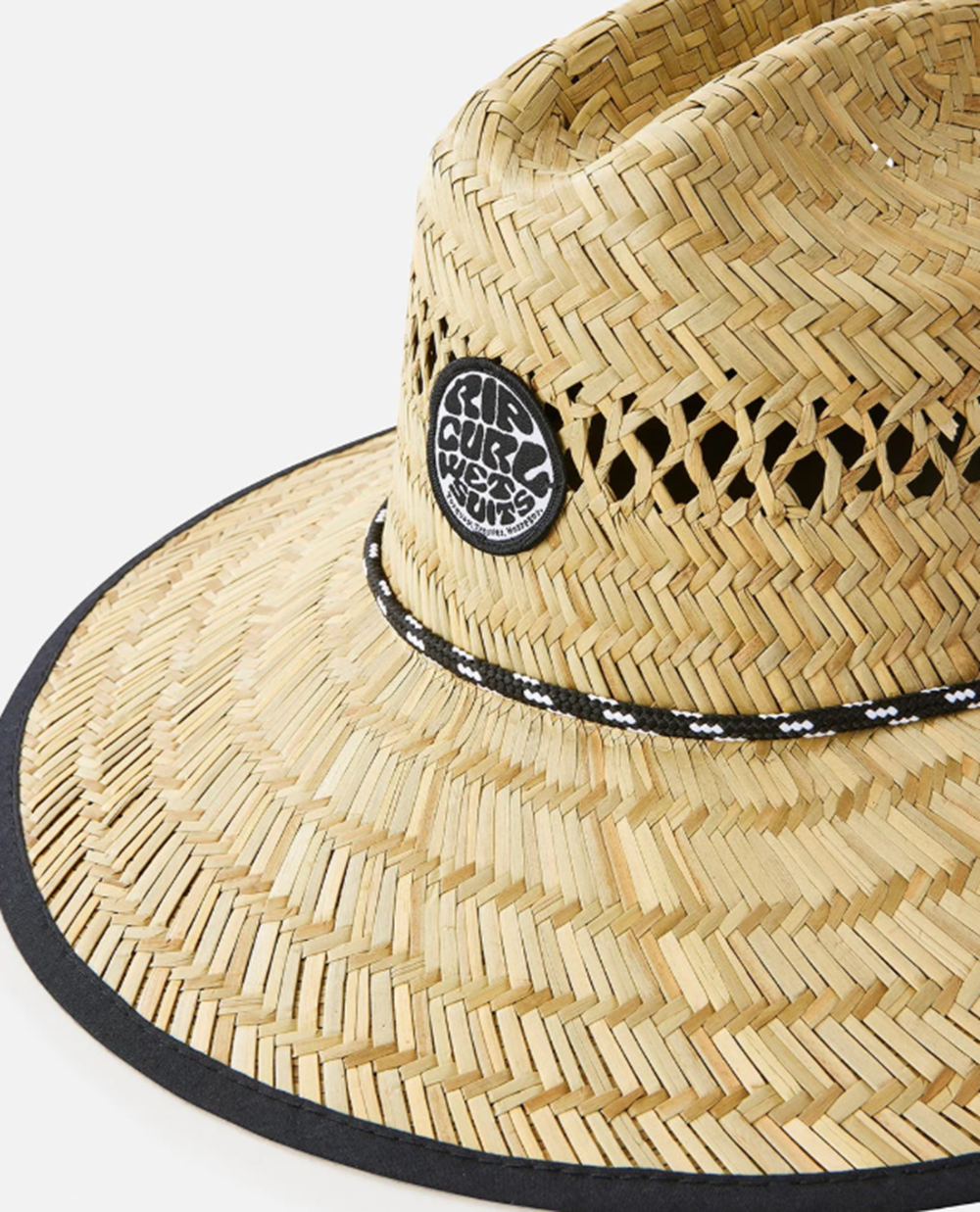 Rip Curl Logo Straw Hat Tan S/M